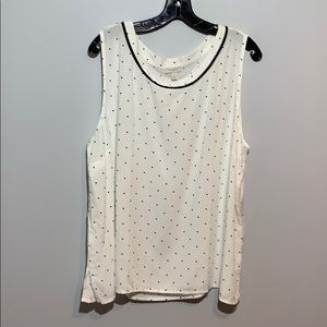 NWT Talbots Dot Shell